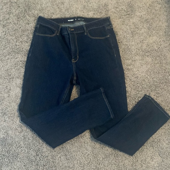 Old Navy High Rise Straight Jeans Size 12 Short EUC - Picture 1 of 4